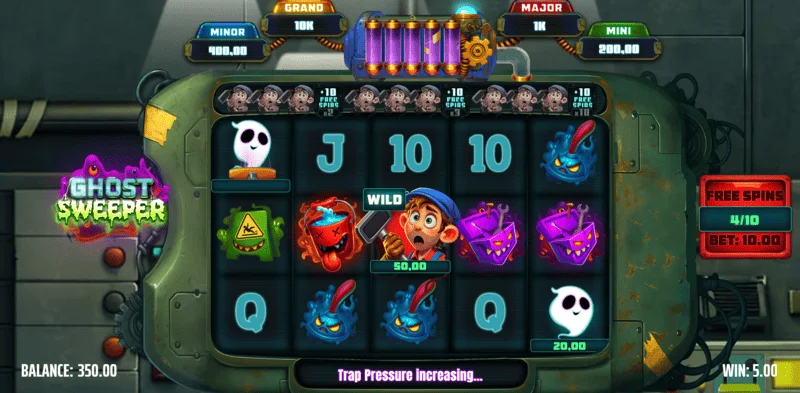 Ghost Sweeper - Wild yang jatuh pada kekili permainan utama